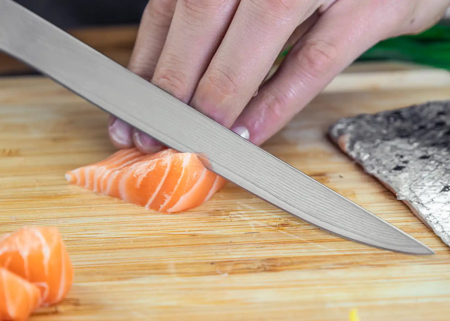 Cuchillo Fileteador 200 mm - Colección Pakka Damascus