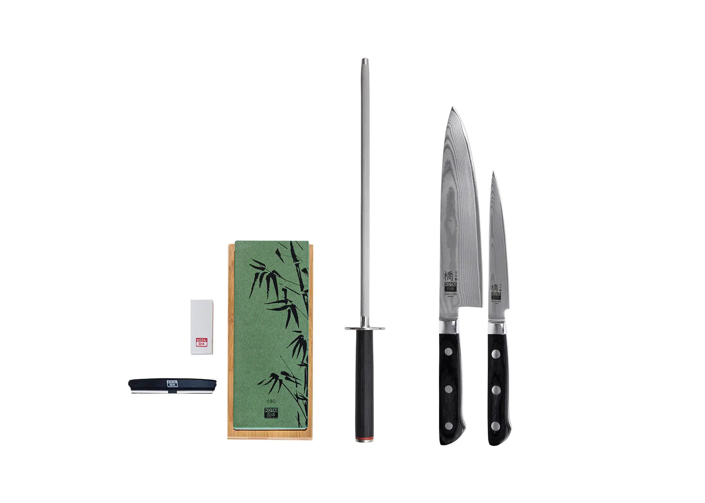 Set Édition Limitée de Couteaux 4 Pièces - Collection Hashi Damas