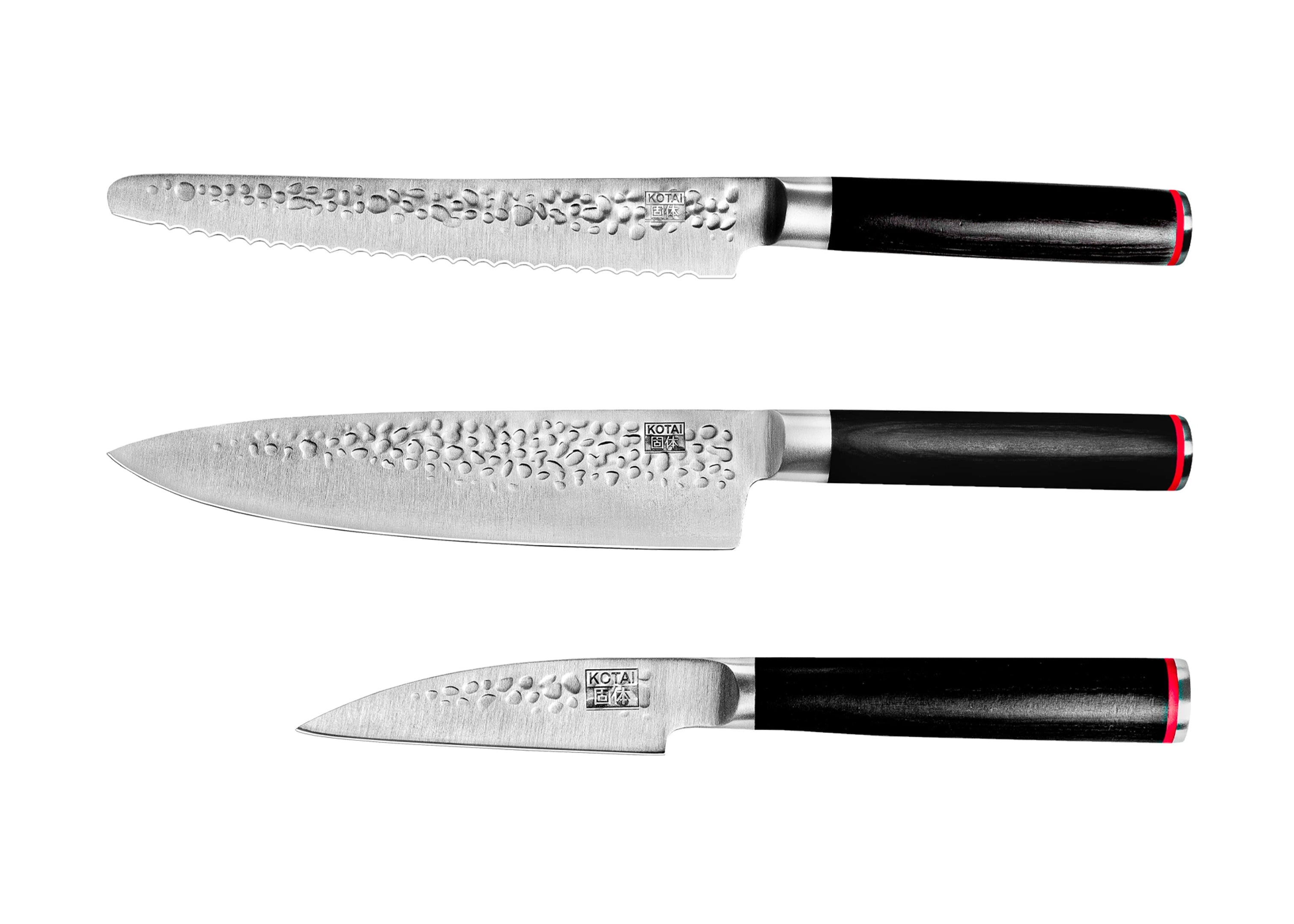 Essential 3-Piece Knife Set - Pakka Collection – KOTAI Kitchen