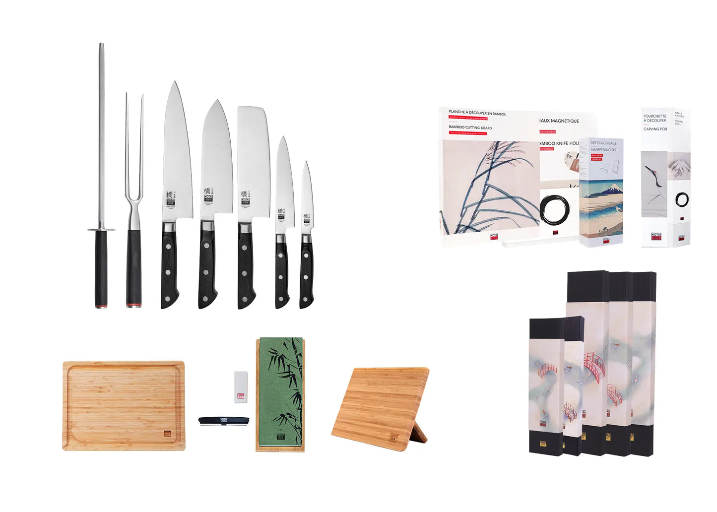 Complete 10-Piece Knife Set - Hashi Classic Collection