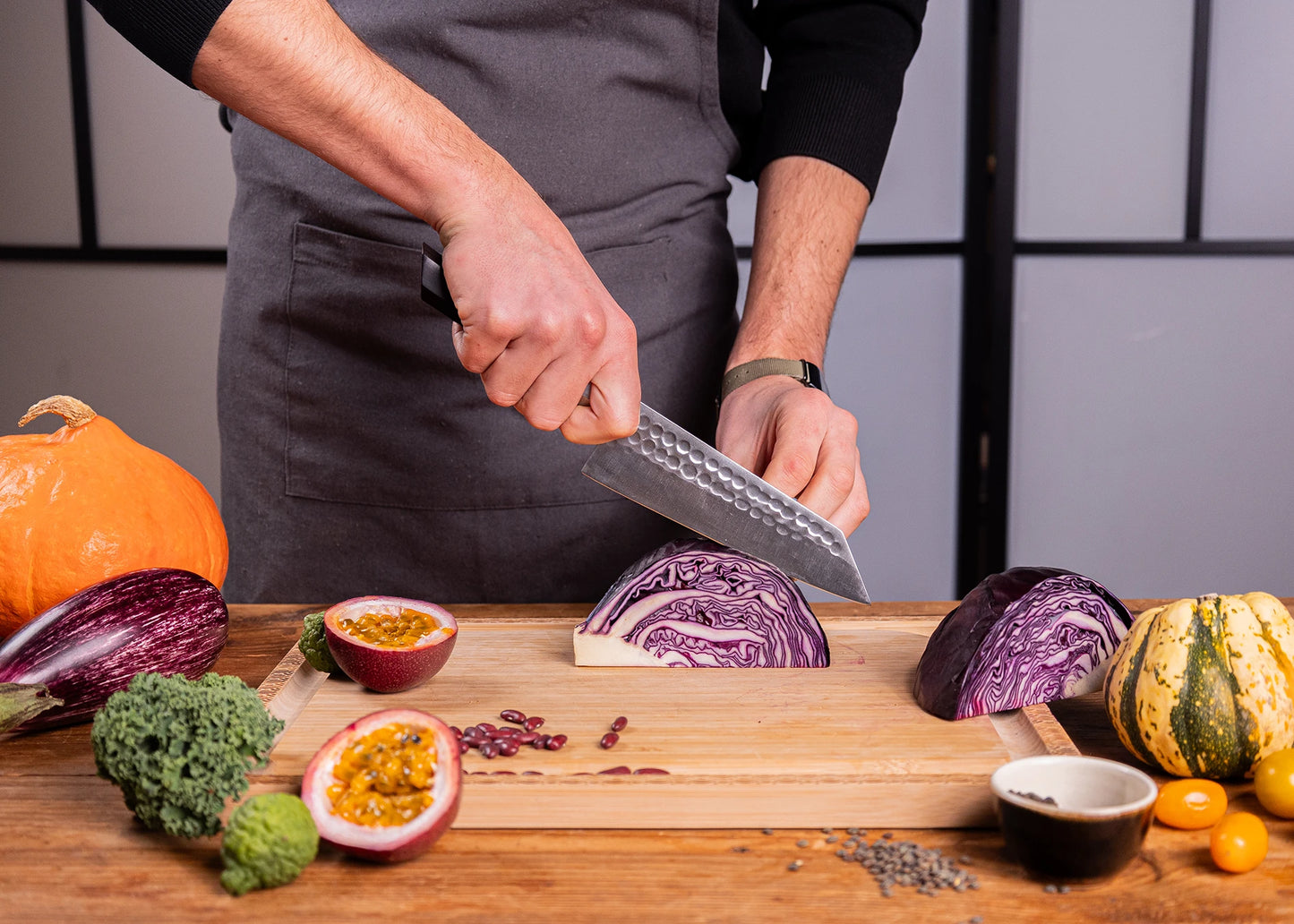 Couteau Santoku - Lame de 170 mm - Collection Bunka