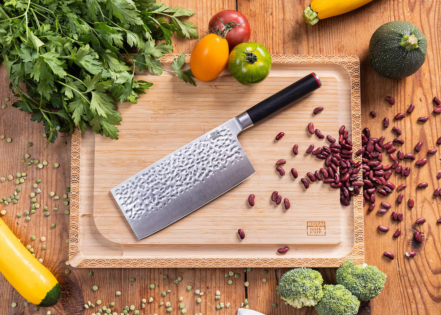 Complete Professional 10-Piece Knife Set - Pakka Collection