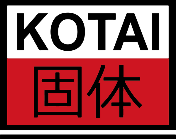 KOTAI, logo de KotaiKitchen, fabricant de couteaux japonais hybrides résistants, couteaux de cuisine