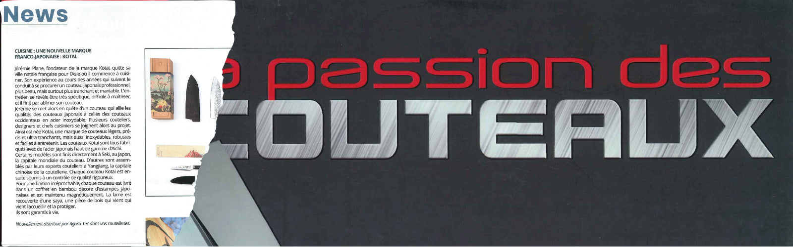 KOTAI and Passion des Couteaux