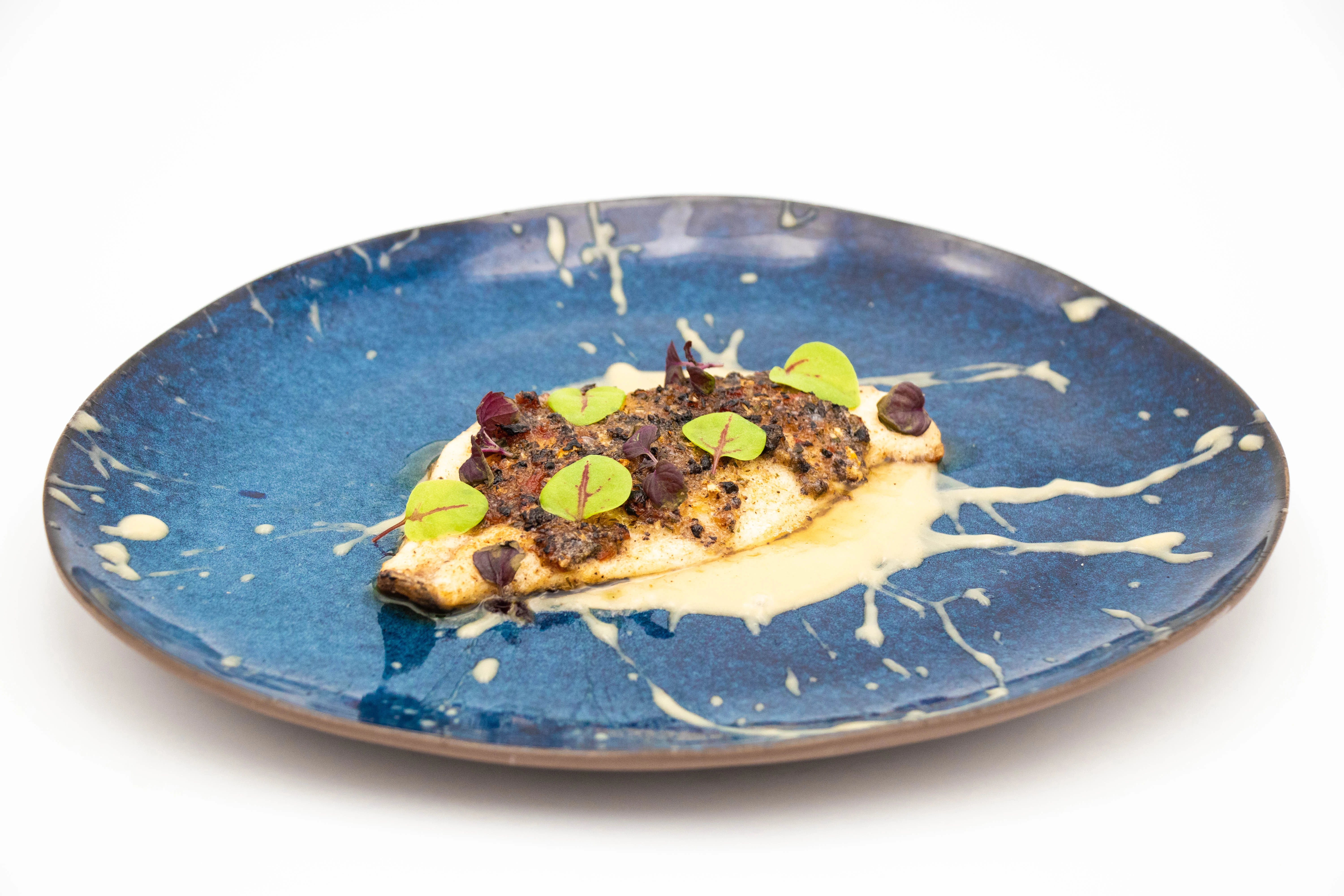Chef Théo's best recipe is a champagne sauce bream.
