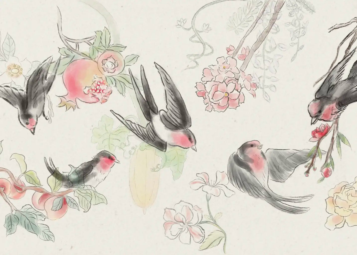 Sleeve from the packaging of our Tsubame Collection.