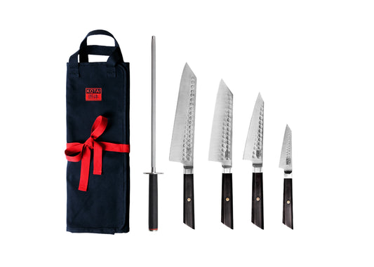 Set Nomade Complet de couteaux (6 pièces) - Collection Bunka
