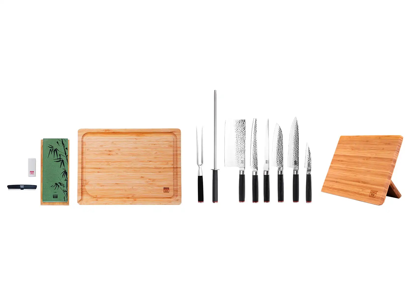 Complete 11-Piece Knife Set - Pakka Collection