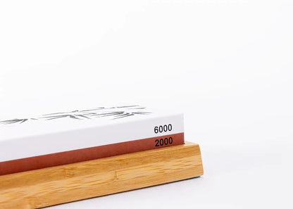 Set d'aiguisage pour couteau - avec pierre à eau (grain 2000/6000)