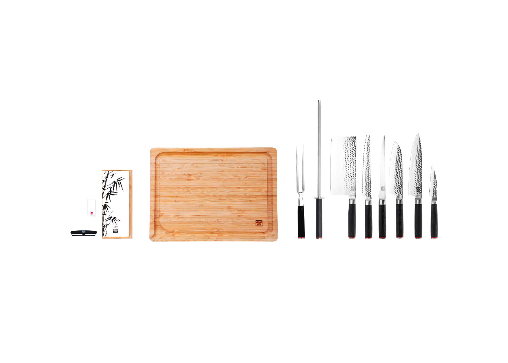 Complete Deluxe 10-Piece Knife Set - Pakka Collection