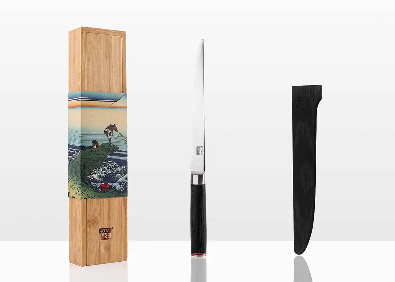 Flexible Fillet Knife - Pakka Collection - 200 mm blade