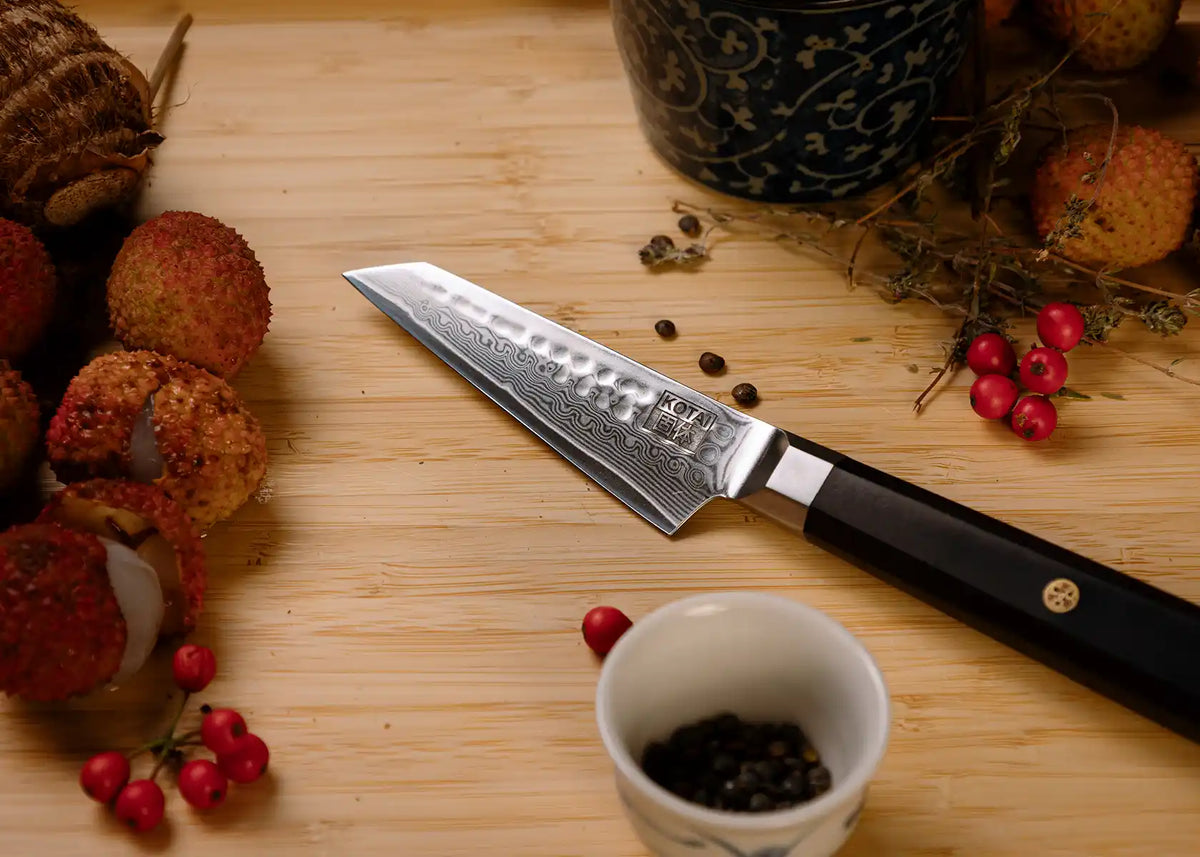 Bunka Collection Complete 8-Piece Knife Set - Bunka Damascus Collection – KOTAI Kitchen