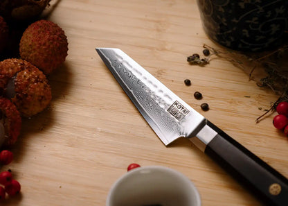 Set de Base de couteaux (3 pièces) - Collection Bunka Damas (version aiguisage)