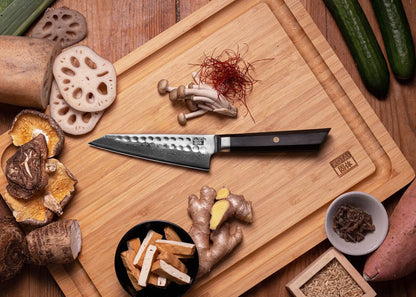 Essential Professional 5-Piece Knife Set - Bunka Damascus Collection