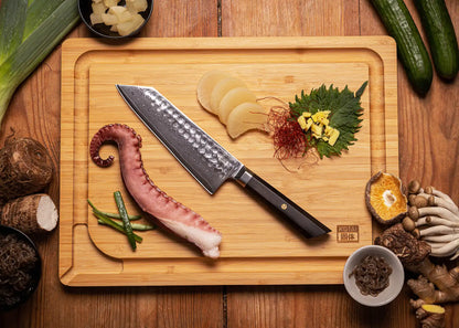 Essential Professional 5-Piece Knife Set - Bunka Damascus Collection