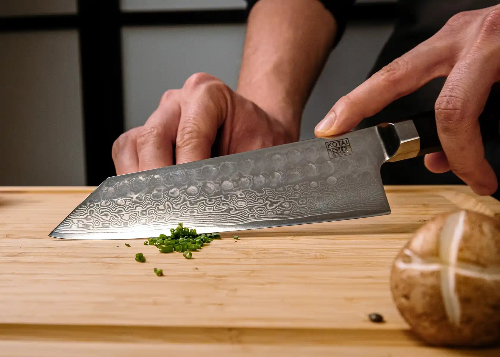 Bunka Collection KOTAI Complete 8-Piece Knife Set - Bunka Damascus Collection | KOTAI ...
