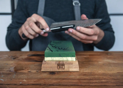 Whetstone - Knife Sharpening Set - 180/800 grit combination
