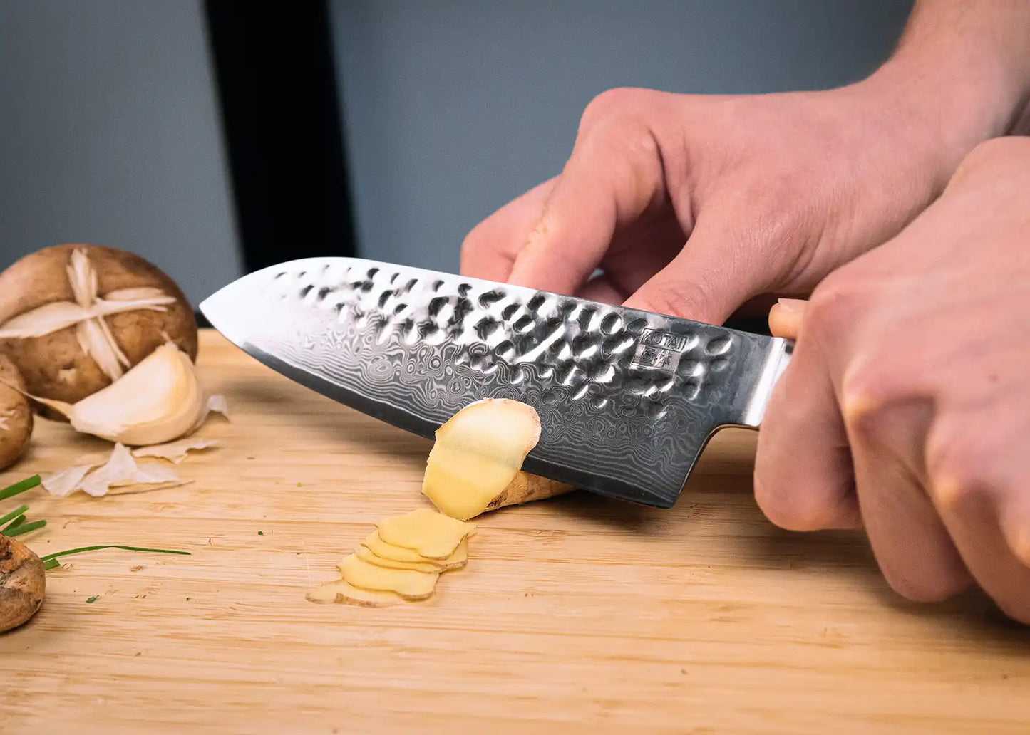 Asian 3-Piece Knife Set - Pakka Damascus Collection