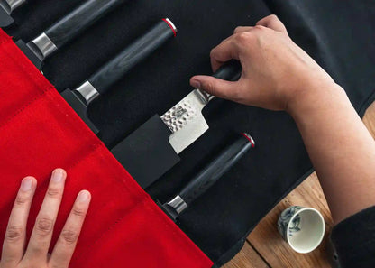 Roll-up knife Bag - 100% Cotton