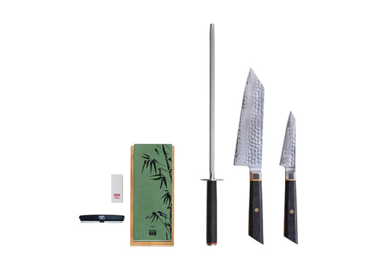 Starter 4-Piece Knife Set - Bunka San-Mai Collection
