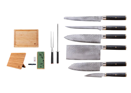 Complete 11-Piece Knife Set - Pakka San-Mai Collection