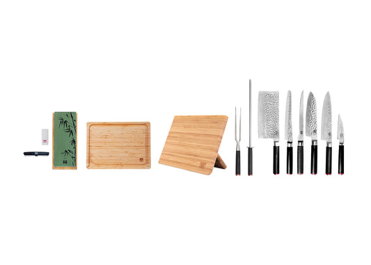 Set Complet de couteaux (11 pièces) - Collection Pakka