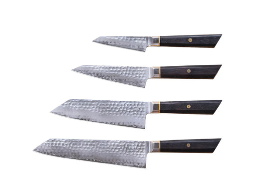 Complete 4-Piece Knife Set - Bunka San-Mai Collection