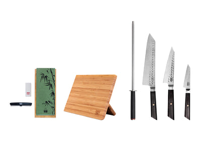 Set Essentiel de couteaux (6 pièces) - Collection Bunka