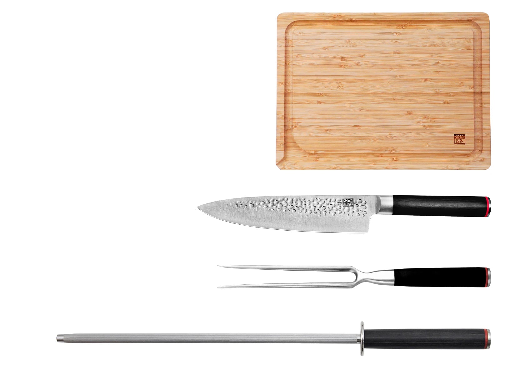 BBQ 4-Piece Knife Set - Pakka Collection