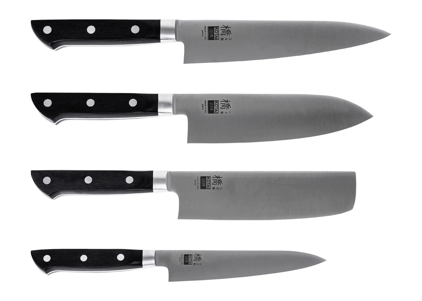 Complete 4-Piece Knife Set - Hashi Classic Collection