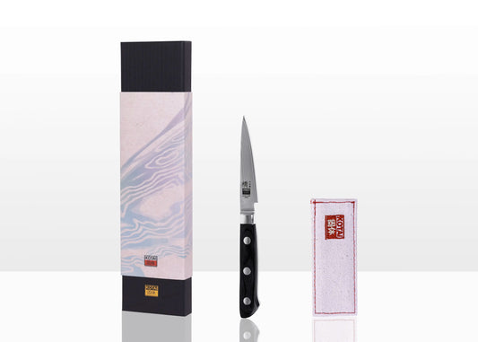 Coltello per Pelare 90 mm - Collezione Hashi Damasco