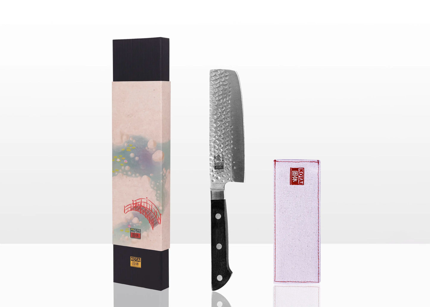 Nakiri Knife 165 mm - Hashi Tsuchime Collection