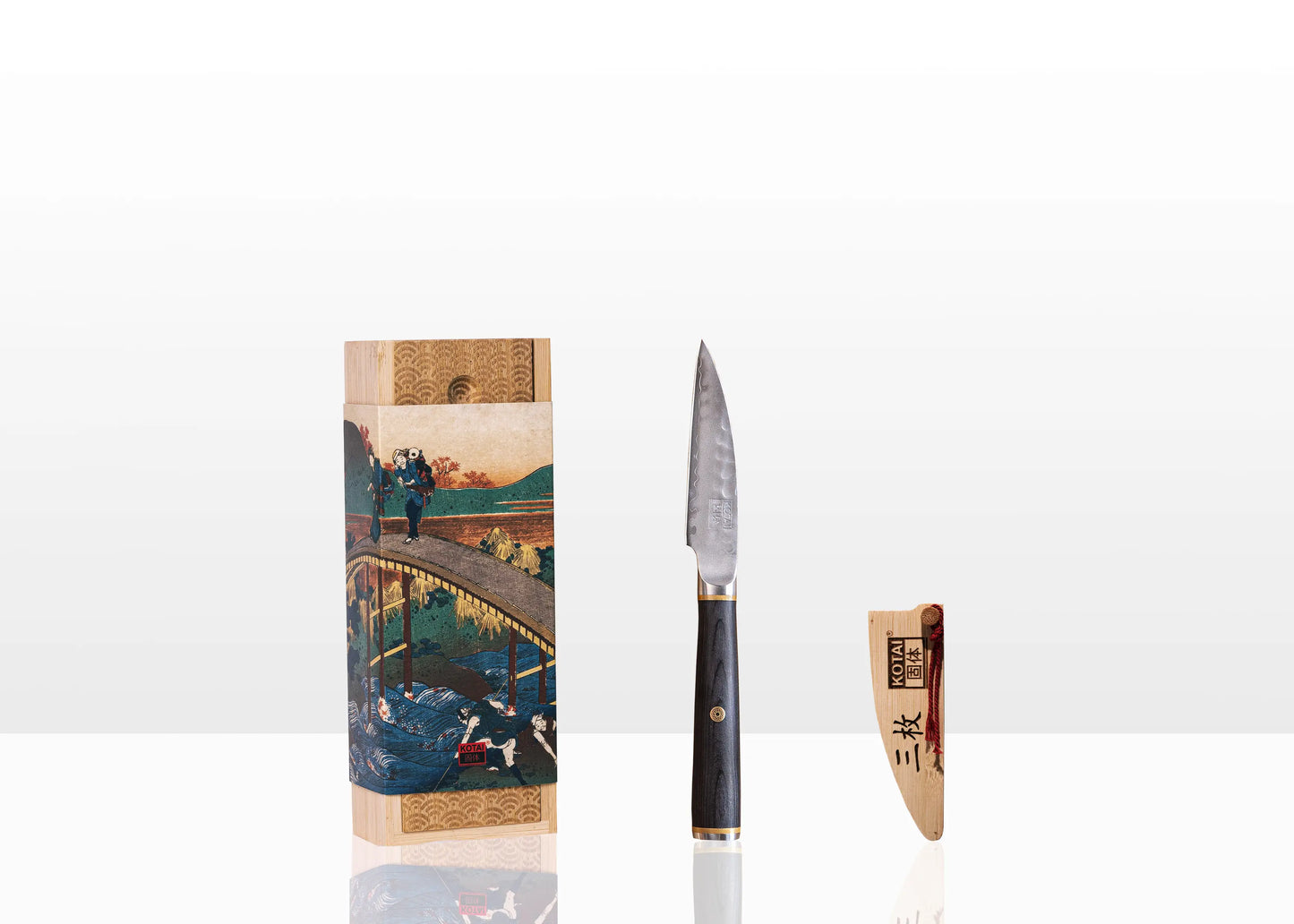 Paring knife 9 cm blade - Pakka San-Mai Collection