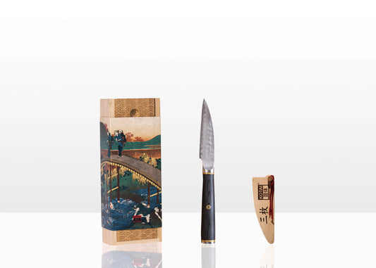 Paring knife 9 cm blade - Pakka San-Mai Collection