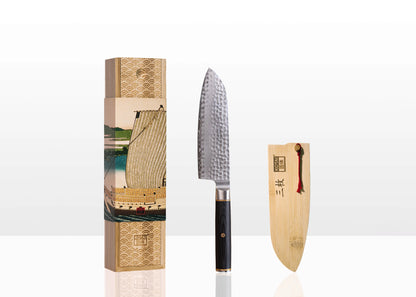 Santoku 18 cm blade - Pakka San-Mai Collection