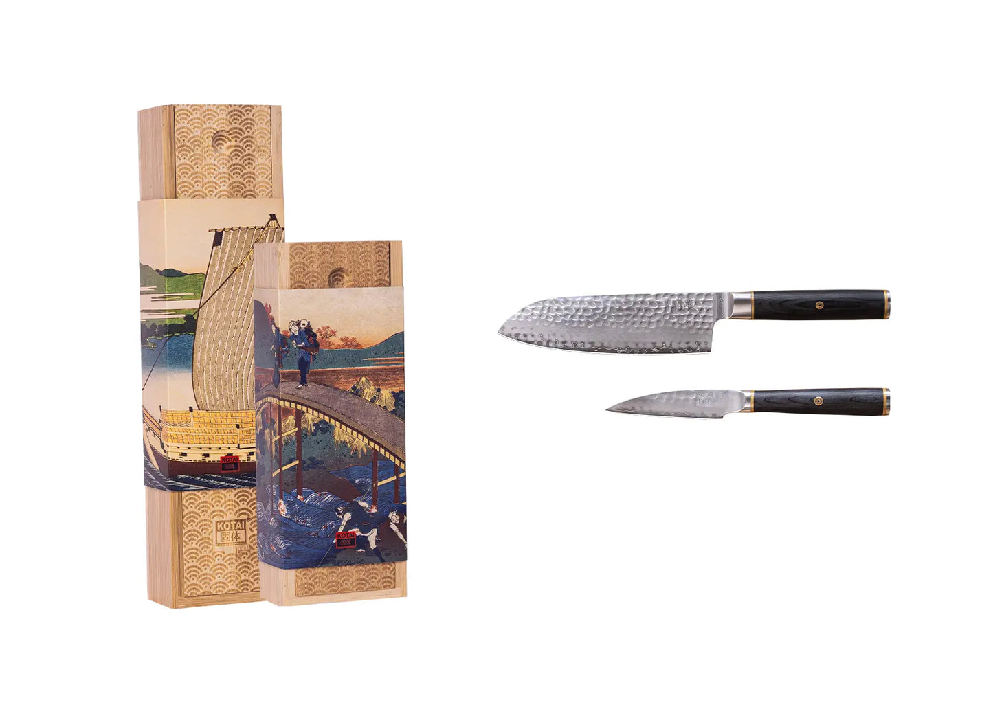 Set de Base de Couteaux 2 pièces – Collection Pakka San-Mai
