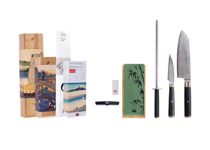 Set de Base de 4 couteaux - Collection Pakka San-Mai