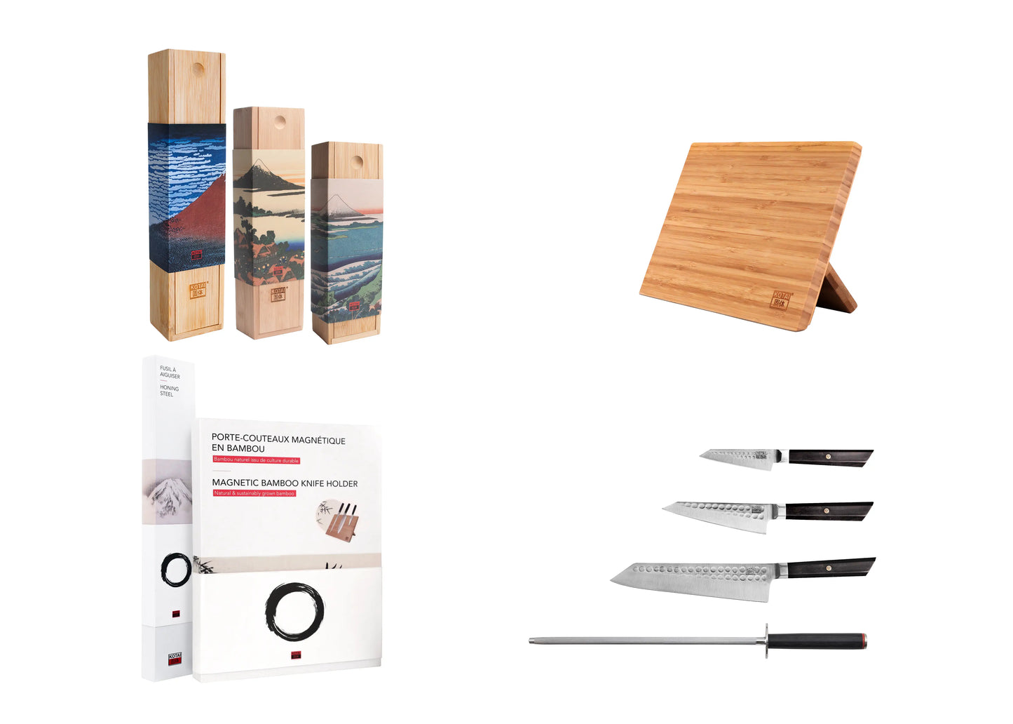 Essential Professional 5-Piece Knife Set - Bunka Collection