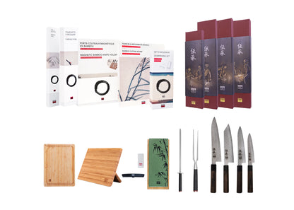 Complete 9-Piece Knife Set - Densho Collection