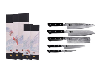Set Completo de Cuchillos de 5 Piezas - Colección Hashi Damas