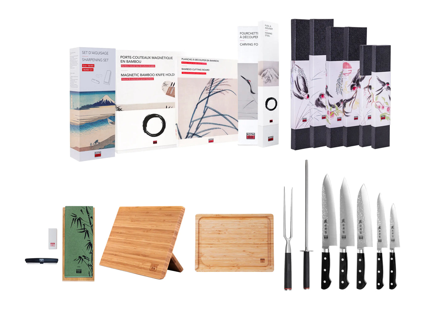 Complete 10-Piece Knife Set - Tsubame Collection