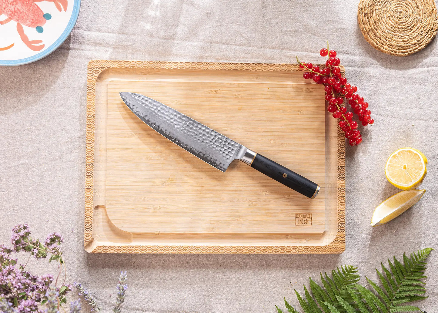 Gyuto Chef Knife 20 cm blade - Pakka San-Mai Collection