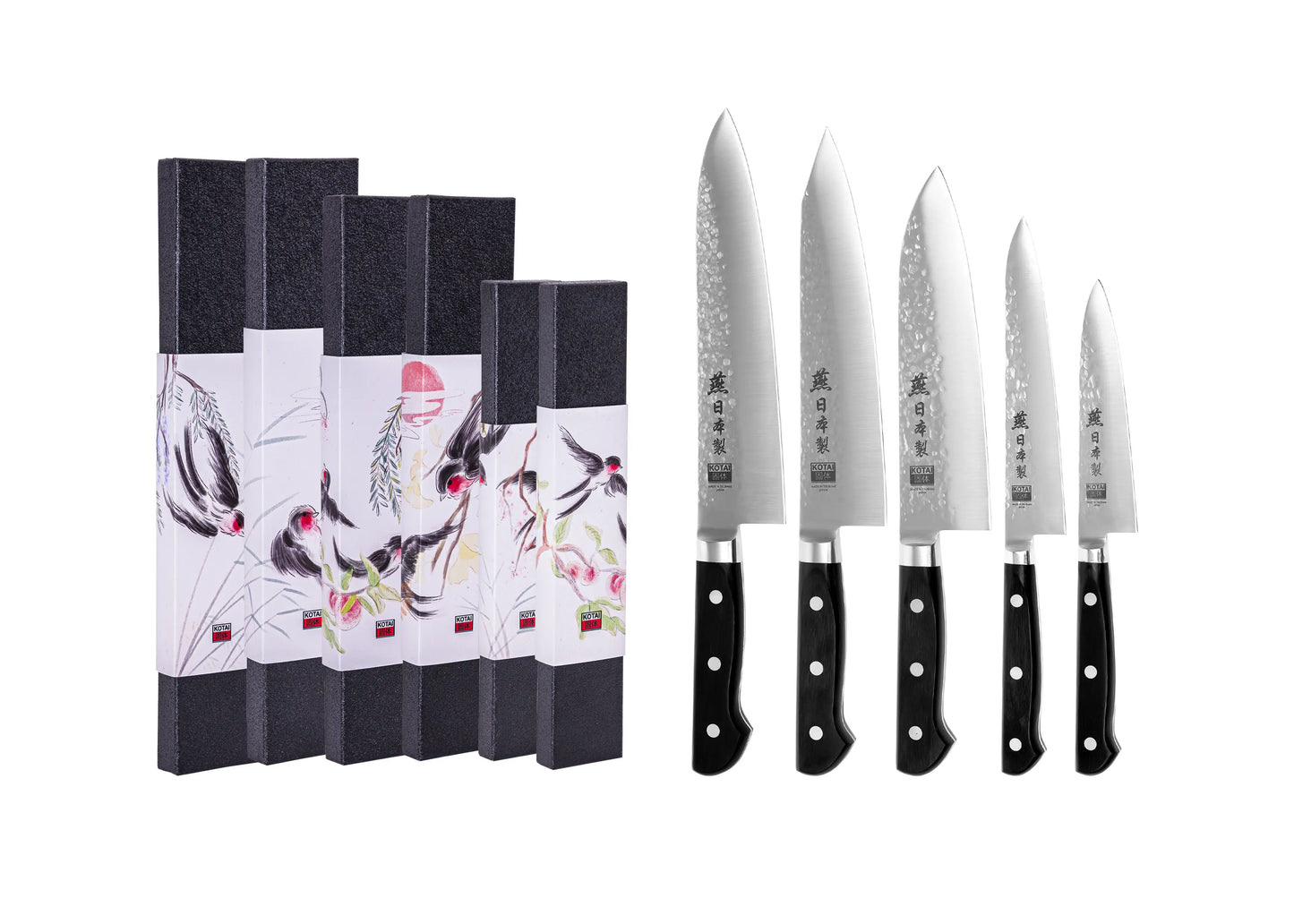 Complete 5-Piece Knife Set - Tsubame Collection