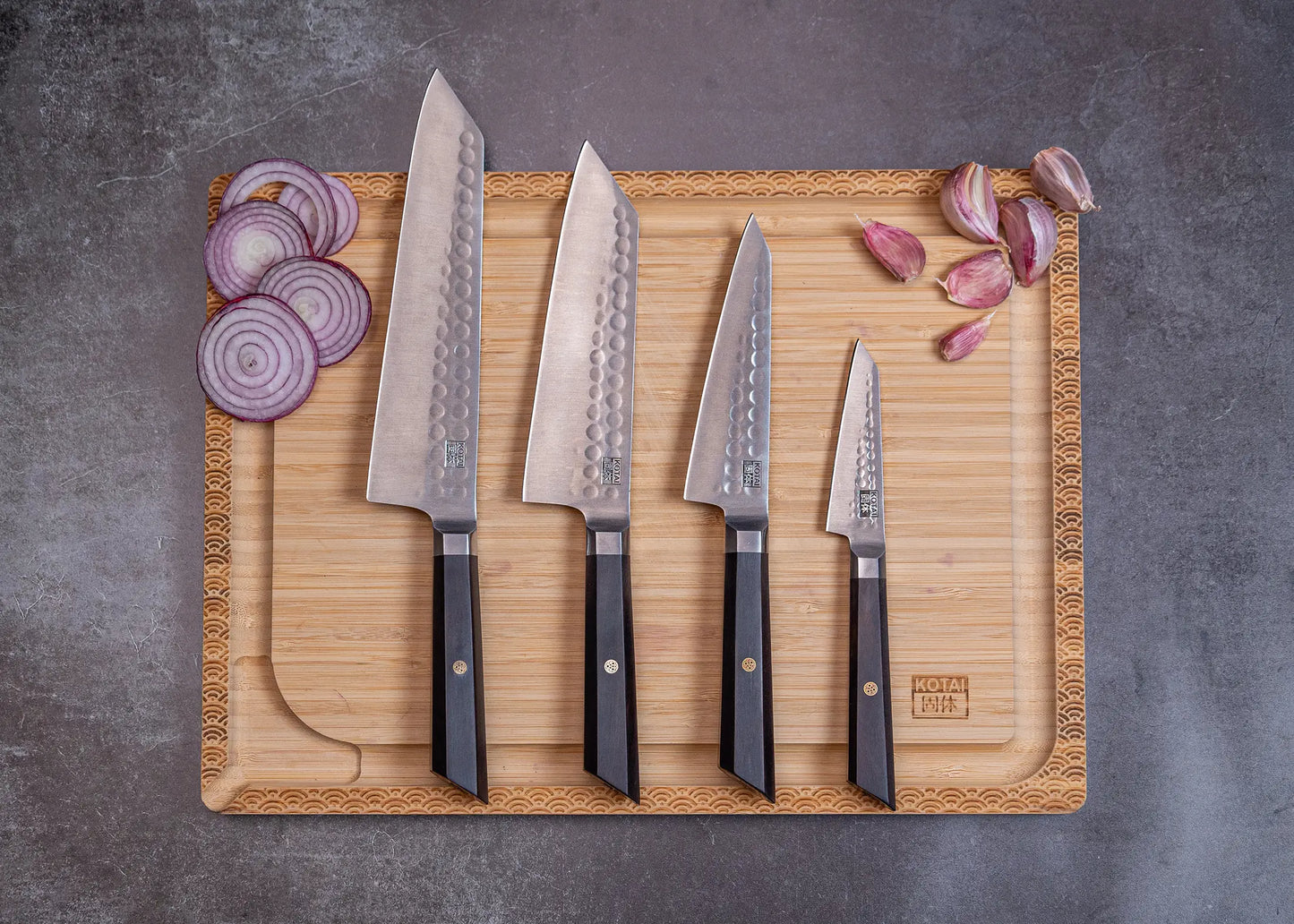 Complete 4-Piece Knife Set - Bunka Collection