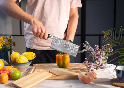 Cuchillo de Carnicero 190 mm - Colección Pakka San-Mai