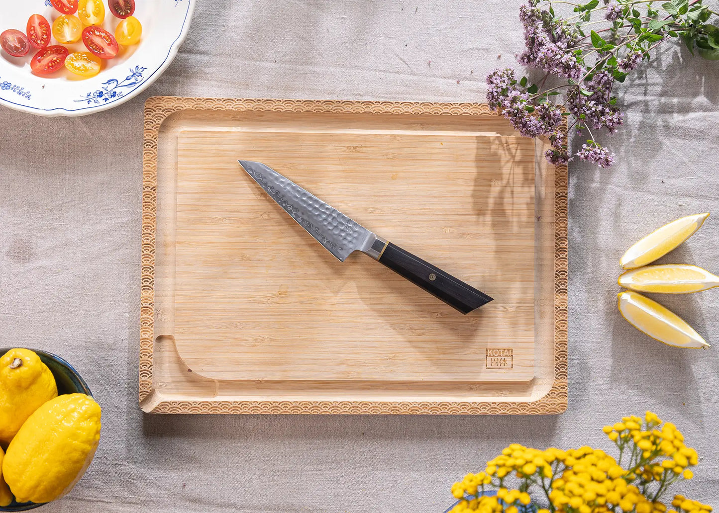 Complete 9-Piece Knife Set - Bunka San-Mai Collection