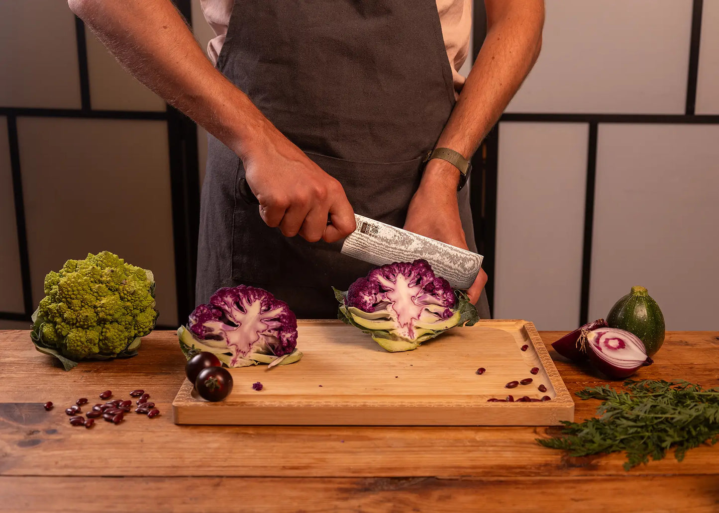 Cuchillo Nakiri 160 mm - Colección Hashi Damas