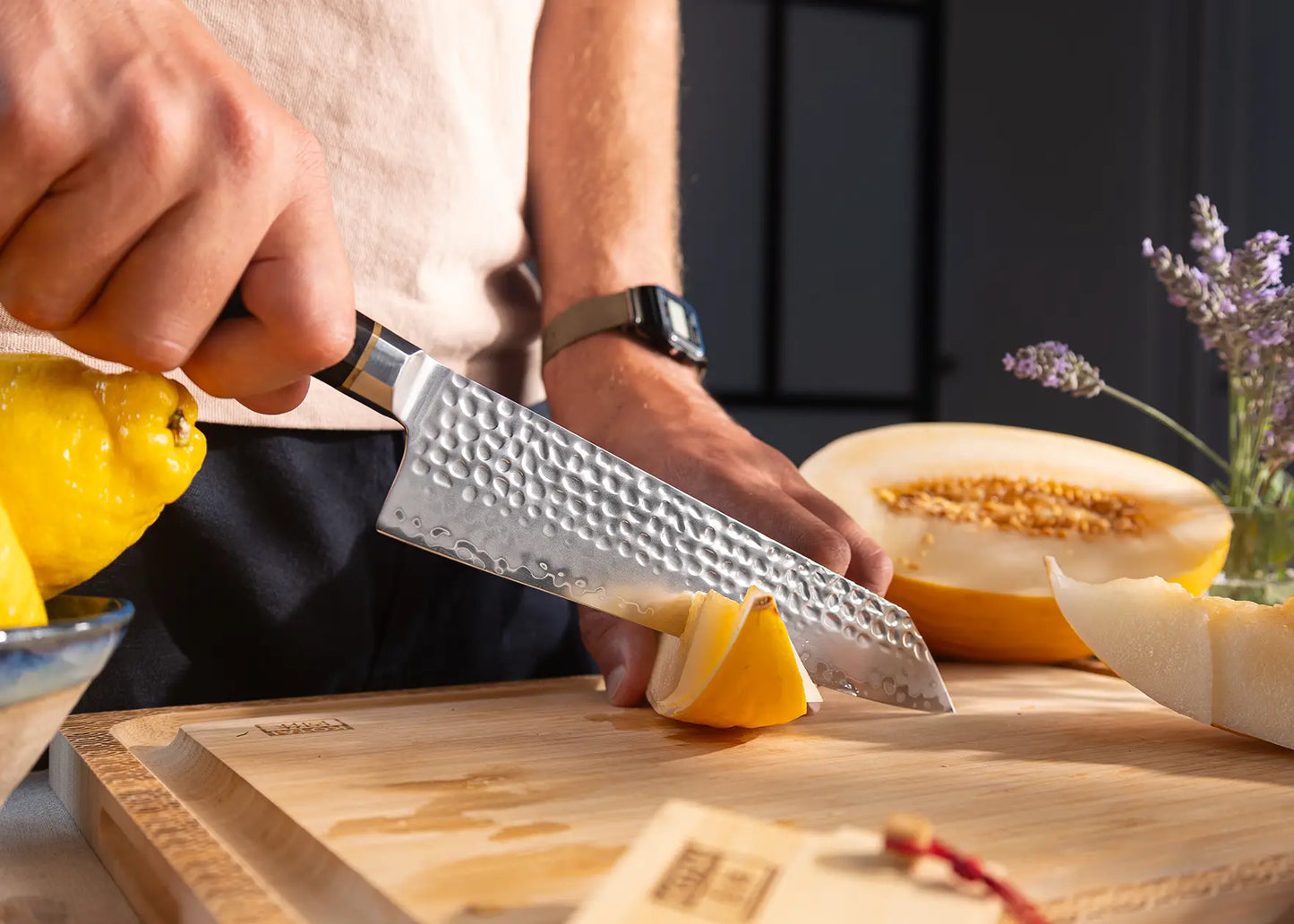 Kiritsuke Knife 210 mm - Bunka San-Mai Collection