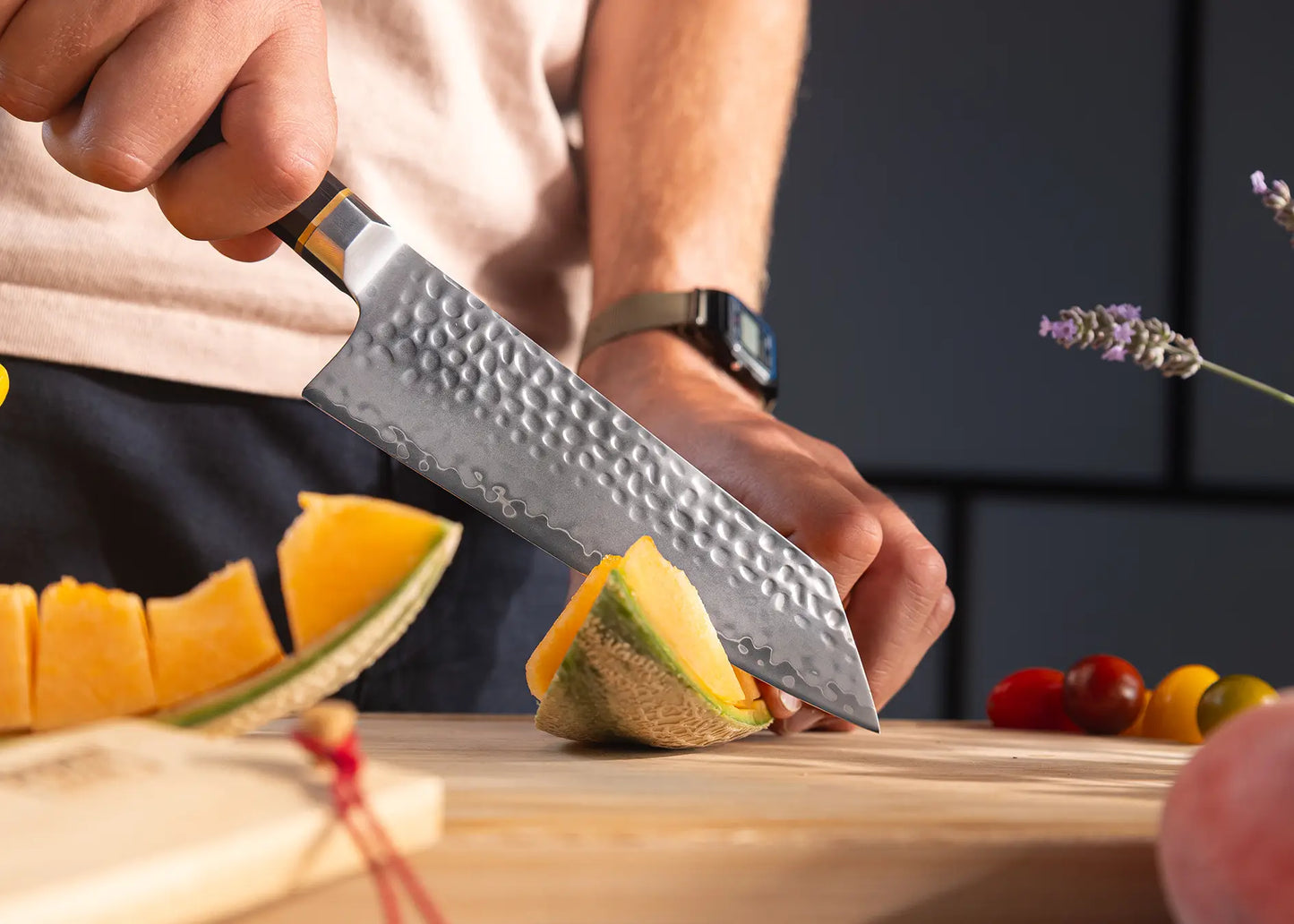 Santoku Knife 170 mm - Bunka San-Mai Collection