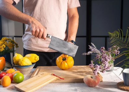 Cuchillo de Carnicero 190 mm - Colección Pakka San-Mai